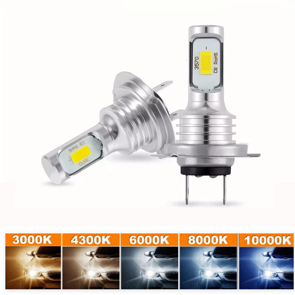 Actinic Blue Led - 2pcs H7 H4 8000K Ice Blue