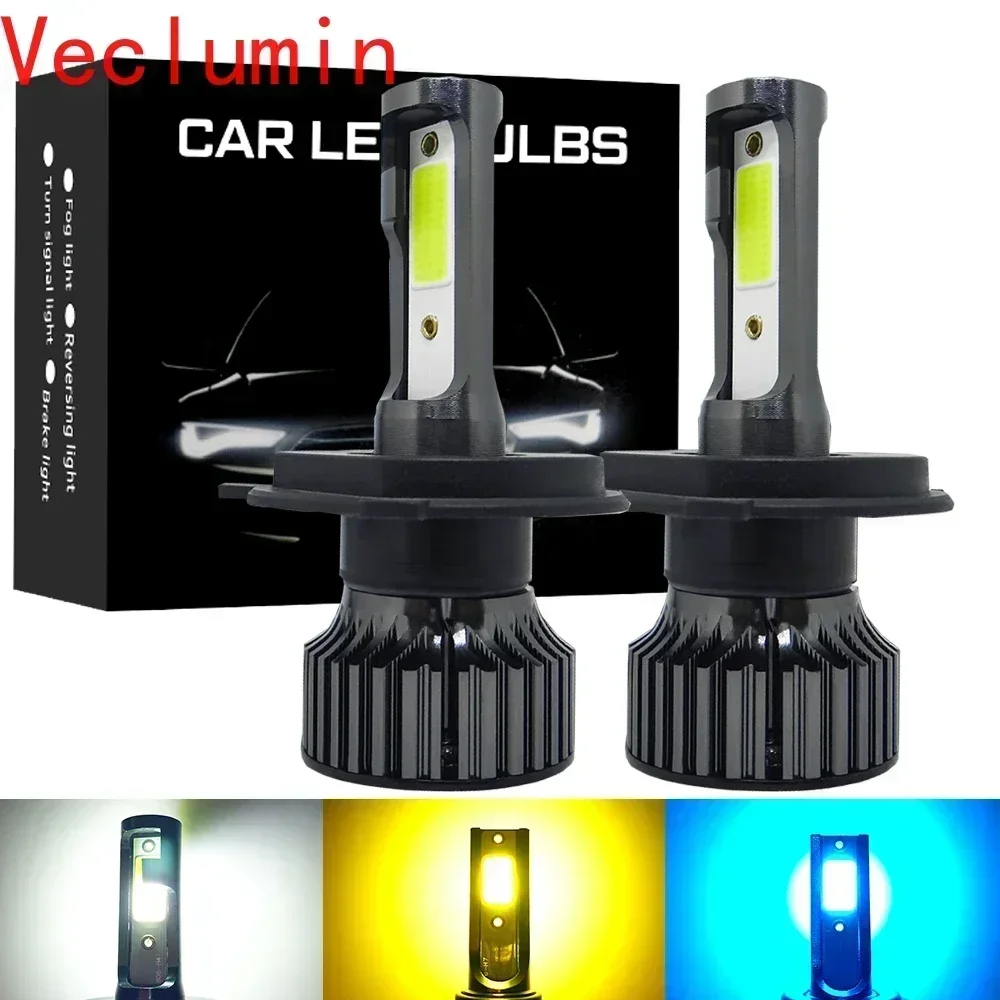 P1Car LED Headlight H4 H7 H1 H - Actinic Blue Led 评论和价格