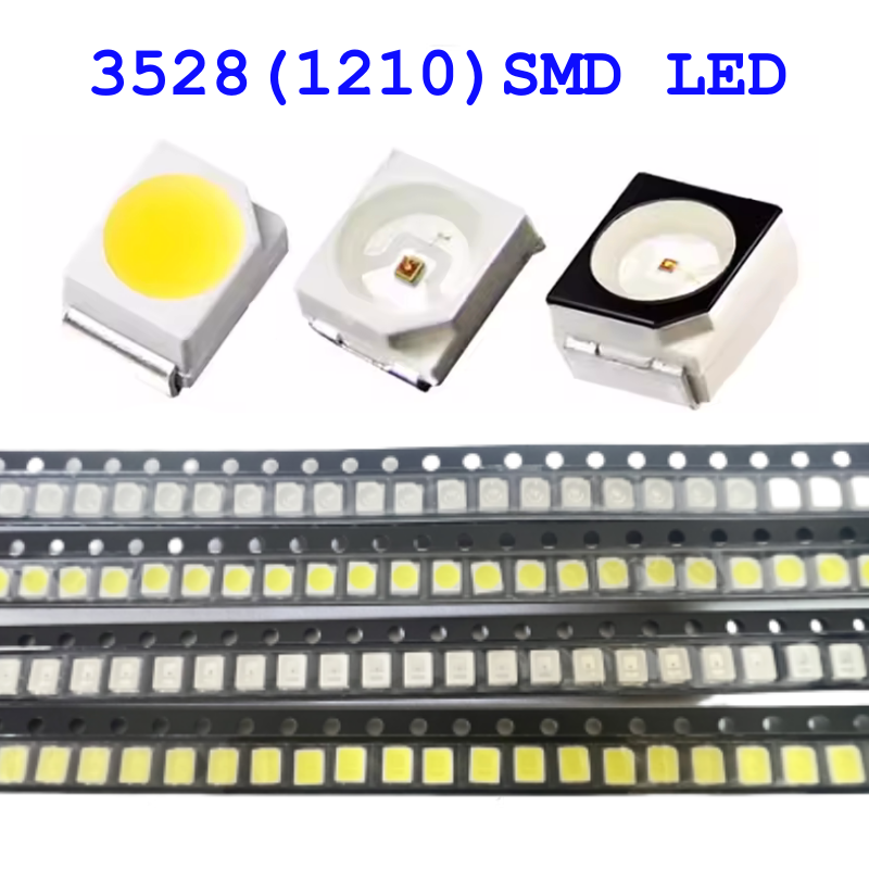 100pcs/2000pcs/Lot 3528 1210 D - Actinic Blue Led 评论和价格
