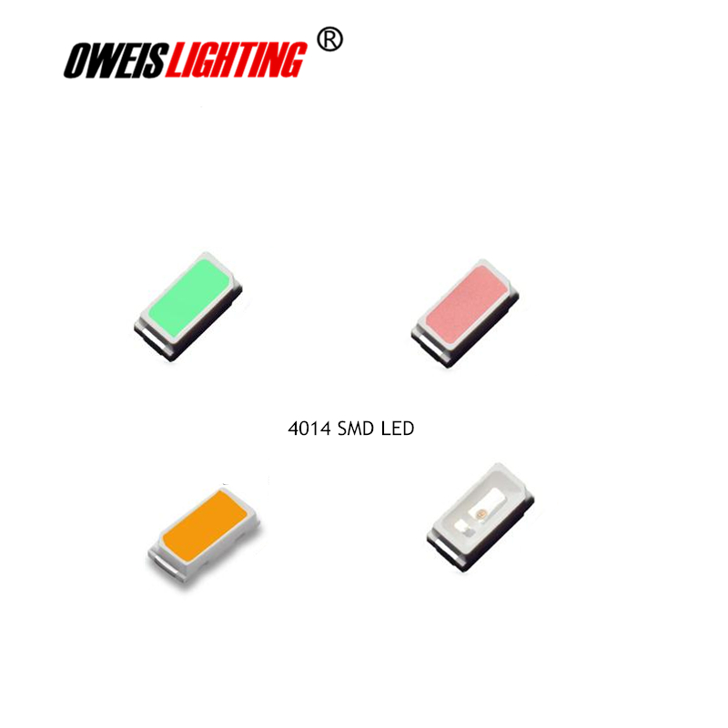 100PCS 4014 SMD LED RED BLUE Y - Actinic Blue Led 评论和价格