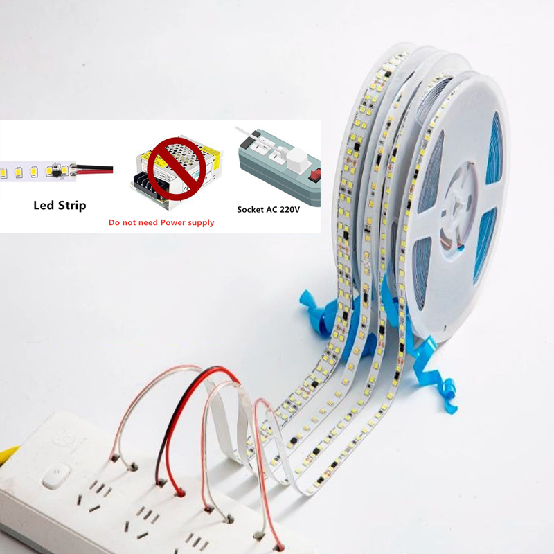 AC 220V LED Strip Lights 2835  - Actinic Blue Led 评论和价格
